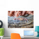 Harlequin Swimming Crab Sits Wall Decal