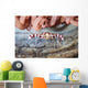 Harlequin Swimming Crab Sits Wall Decal