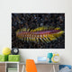 Darklined Fireworm Crawls across Wall Decal