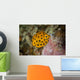 Juvenile Yellow Boxfish Swims Wall Decal Design 2