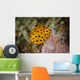 Juvenile Yellow Boxfish Swims Wall Decal Design 2