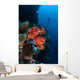 Beautiful Soft Coral Colony Wall Decal Design 1