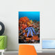 Beautiful Starfish Lays Thriving Wall Decal Design 1