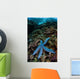 Blue Starfish Clings to Wall Decal Design 4