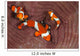 False Clownfish Swimming around Wall Decal