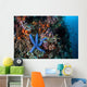 Blue Starfish Clings to Wall Decal Design 3