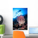 Large Barrel Sponge Grows Wall Decal