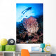 Large Barrel Sponge Grows Wall Decal