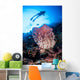 Large Barrel Sponge Grows Wall Decal