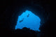 Scuba Divers Explore Cave Wall Decal Design 3