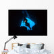 Scuba Divers Explore Cave Wall Decal Design 2