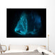 Scuba Divers Explore Cave Wall Decal Design 1