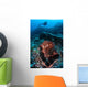 Scorpionfish Lays Large Sponge Wall Decal