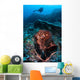 Scorpionfish Lays Large Sponge Wall Decal