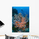 Scuba Diver Explores Colorful Wall Decal