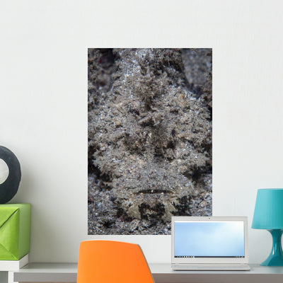 Highly Venomous and Well-camouflaged Wall Decal Design 2 shown on a wall