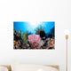 Crinoids Cling to Large Wall Decal Design 2