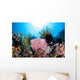 Crinoids Cling to Large Wall Decal Design 2