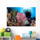 Crinoids Cling to Large Wall Decal Design 1