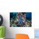 Unusual Sea Star Clings Wall Decal Design 2