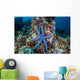 Unusual Sea Star Clings Wall Decal Design 2