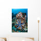 Unusual Sea Star Clings Wall Decal Design 1