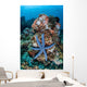 Unusual Sea Star Clings Wall Decal Design 1