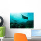 Manta Rays Swims through Wall Decal Design 4
