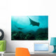 Manta Rays Swims through Wall Decal Design 4