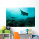 Manta Rays Swims through Wall Decal Design 4