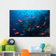 Colorful Pacific Creolefish Deep Wall Decal