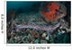 Coral Catshark Lays Seafloor Wall Decal Design 2