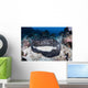 Large Black-blotched Stingray near Wall Decal Design 1