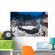Large Black-blotched Stingray near Wall Decal Design 1