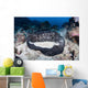 Large Black-blotched Stingray near Wall Decal Design 1