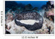 Large Black-blotched Stingray near Wall Decal Design 1