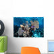 Colorful Set Gorgonians Diverse Wall Decal Design 19