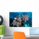 Colorful Set Gorgonians Diverse Wall Decal Design 19
