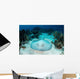 Roughtail Stingray Rests Seafloor Wall Decal Design 2