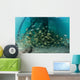 School Grunt Fish beneath Wall Decal Design 1