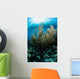 Sunlight Shines down Gorgonian Wall Decal