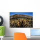 Fire Corals Grow along Wall Decal Design 1