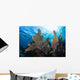 Colorful Set Gorgonians Diverse Wall Decal Design 4