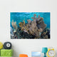 Colorful Set Gorgonians Diverse Wall Decal Design 1
