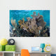 Colorful Set Gorgonians Diverse Wall Decal Design 1