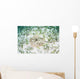 Yellow Stingray Sandy Seafloor Wall Decal Design 2