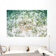 Yellow Stingray Sandy Seafloor Wall Decal Design 2