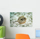 Yellow Stingray Sandy Seafloor Wall Decal Design 1