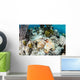 Caribbean Reef Octopus Seafloor Wall Decal Design 2