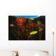 Colorful Lily Pads Grow Wall Decal Design 7